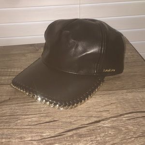 Bebe leather hat